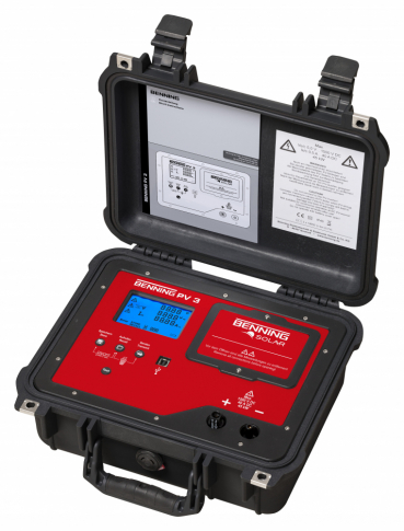 LANGE ŁUKASZUK - Miernik instalacji fotowoltaicznej BENNING PV 3 - BG050428