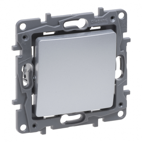 LEGRAND - NILOE SELECTION - ŁĄCZNIK SCHODOWY POJEDYNCZY 10 AX ALUMINIUM - 762101
