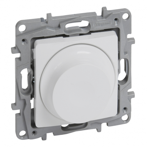 LEGRAND - ŚCIEMNIACZ OBROTOWY 2-PRZEWODOWY 300W PERŁOWY NILOE SELECTION - 762488