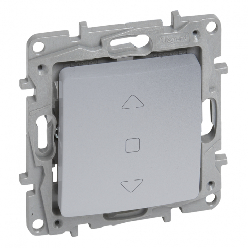 LEGRAND - NILOE SELECTION - ŁĄCZNIK DO BEZPOŚRENIEGO STEROWANIA ROLETAMI 10 AX ALUMINIUM - 762111