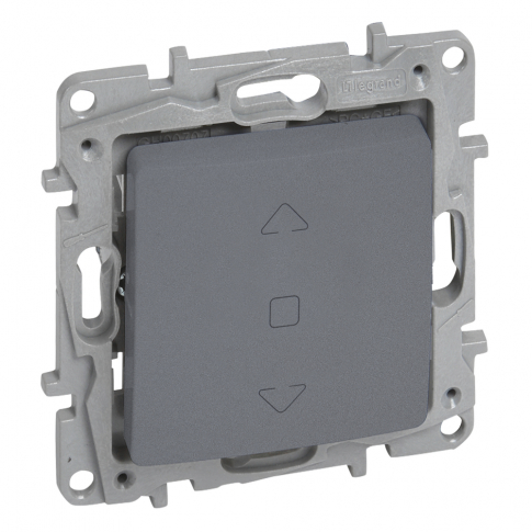 LEGRAND - NILOE SELECTION - ŁĄCZNIK DO BEZPOŚRENIEGO STEROWANIA ROLETAMI 10 AX STAL - 762311