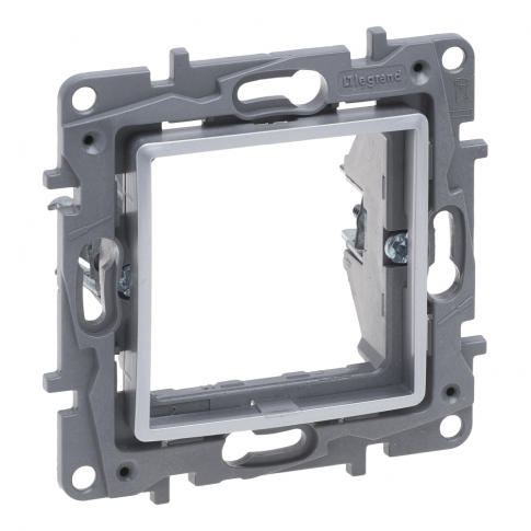 LEGRAND - NILOE SELECTION - ADAPTER MOSAIC  ALUMINIUM - 762189