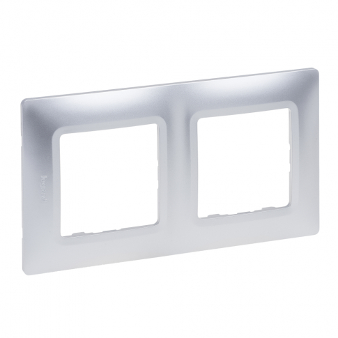 LEGRAND - NILOE SELECTION - RAMKA PODWÓJNA ALUMINIUM - 762012