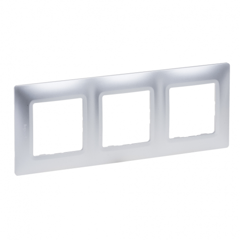 LEGRAND - NILOE SELECTION - RAMKA POTRÓJNA ALUMINIUM - 762013