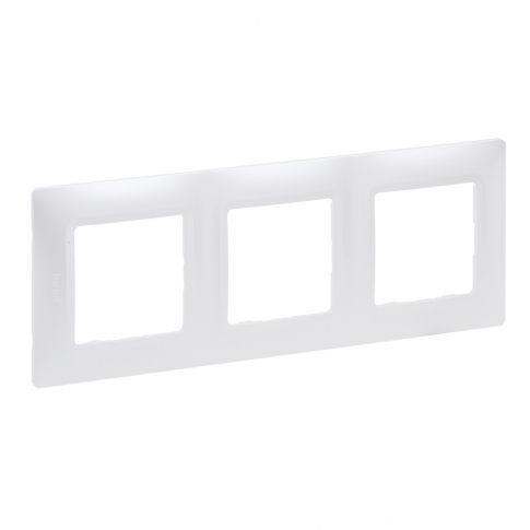 LEGRAND - RAMKA POTRÓJNA PERŁOWY NILOE SELECTION - 762063