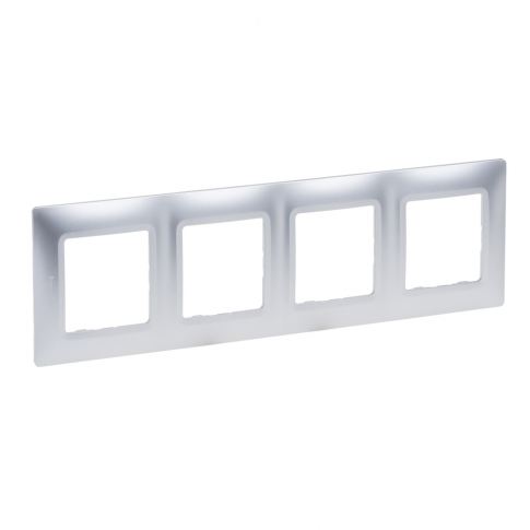 LEGRAND - NILOE SELECTION - RAMKA POCZWÓRNA ALUMINIUM - 762014