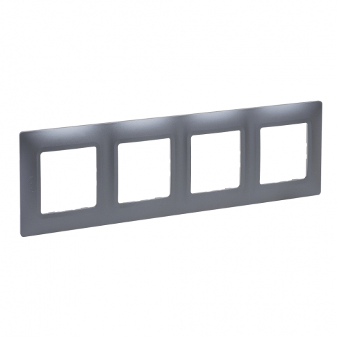 LEGRAND - NILOE SELECTION - RAMKA POCZWÓRNA STAL - 762054