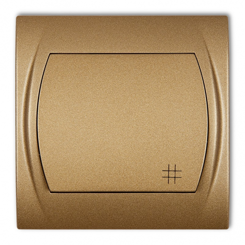 KARLIK - LOGO METALIC PRZEŁĄCZNIK KRZYŻ.8LWP-6 - 8LWP-6