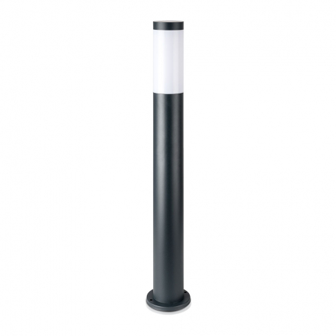 V-TAC - VT-838  Słupek ogrodowy / Obudowa: Stal nierdzewna / Wysokość: 80cm / Gniazdo: E27 / IP44 / Kolor: Szary - 8961