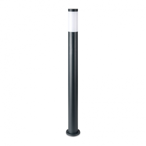 V-TAC - VT-838  Słupek ogrodowy / Obudowa: Stal nierdzewna / Wysokość: 110cm / Gniazdo: E27 / IP44 / Kolor: Szary - 8963