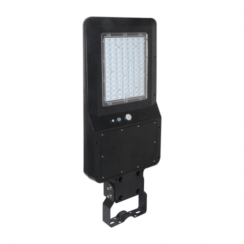 V-TAC - VT-ST42 Lampa uliczna solarna 40W / Barwa:6000K / Obudowa: Czarna / Wydajność: 120lm/W  - 5504