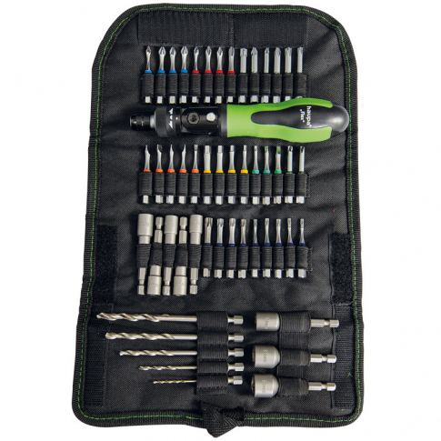 HAUPA - ZESTAW ŚRUBOKRĘTÓW Z GRZECHOTKĄ HAUPA "FLEXBAGPRO" - 104022-1