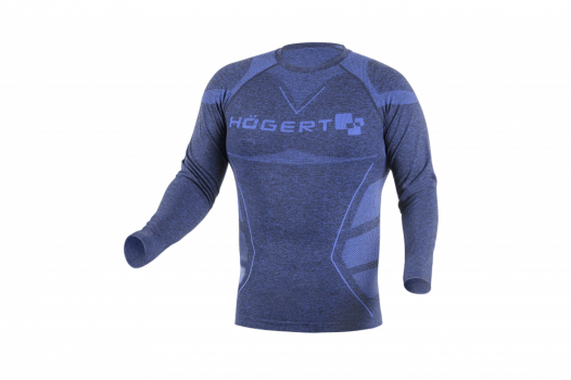 HOGERT - KOSZULKA TERMICZNA ROZMIAR M - L NIEBIESKA OSTE - HT5K390-M-L