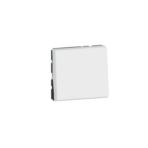 LEGRAND - MOSAIC ŁĄCZNIK JEDNOBIEGUNOWY - 2 MODUŁY BIAŁY 10AX-250V~ - 077010L