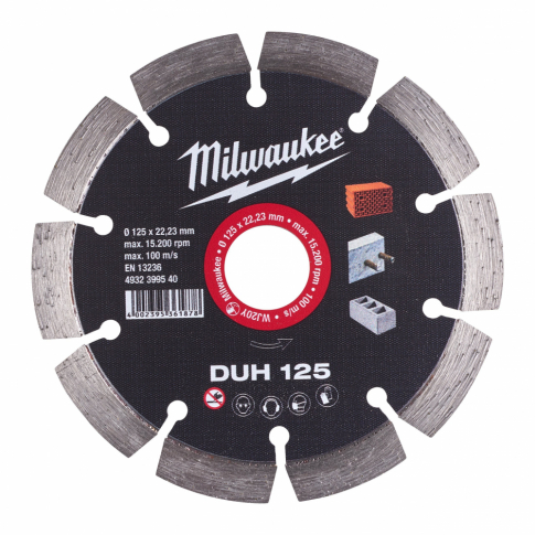MILWAUKEE - TARCZA TNĄCA DIAMENTOWA MILWAUKEE 125 MM - 4932399540