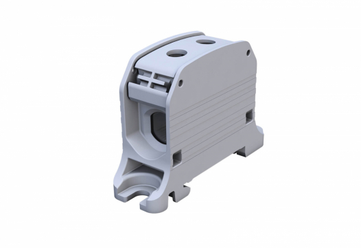 SIMET - ZŁĄCZKA SZYNOWA GWINTOWA STB 50 AL/CU 87310 SIMBLOCK SZARY - 81001002