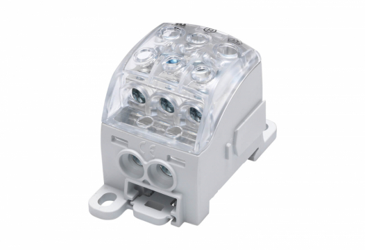 SIMET - BLOK ROZDZIELCZY DYSTRYBUCYJNY SUB 220 AL/CU 82060 SIMBLOCK SZARY - 81650002