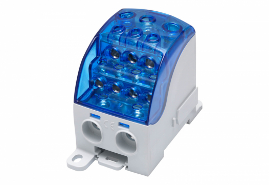 SIMET - BLOK ROZDZIELCZY UNIWERSALNY SUB 490 AL/CU 82090 SIMBLOCK NIEBIESKI - 81652003
