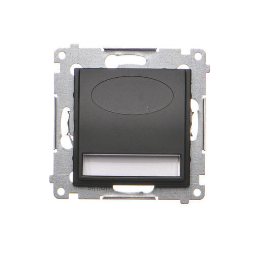 KONTAKT SIMON - Oprawa oświetleniowa LED, 230 V AC, 1.1 W, białe ciepłe 3100 K; czarny - DOS.01/49