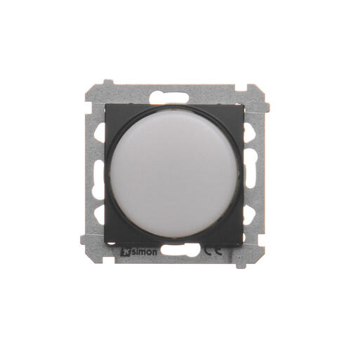 KONTAKT SIMON - Sygnalizator świetlny LED – światło białe (moduł) 230V~; czarny - DSS1.01/49