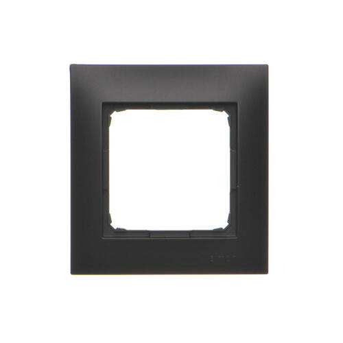 KONTAKT SIMON - RAMKA POJEDYNCZA PREMIUM IP20 / IP44; CZARNY SIMON 54 SIMON 54 PREMIUM - DR1/49