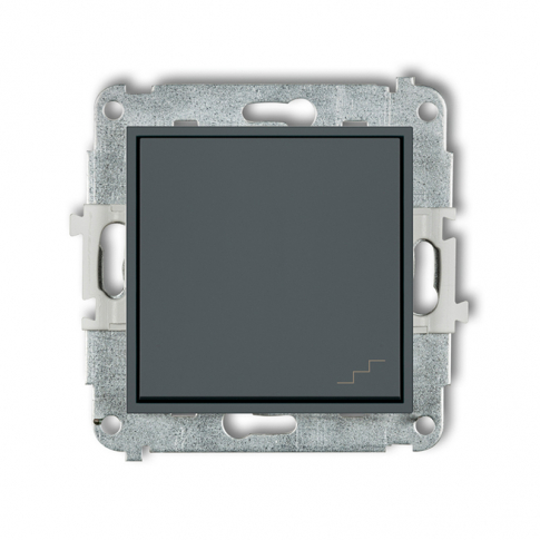 KARLIK - MINI; mechanizm łacznika schodowego grafit mat - 28MWP-3