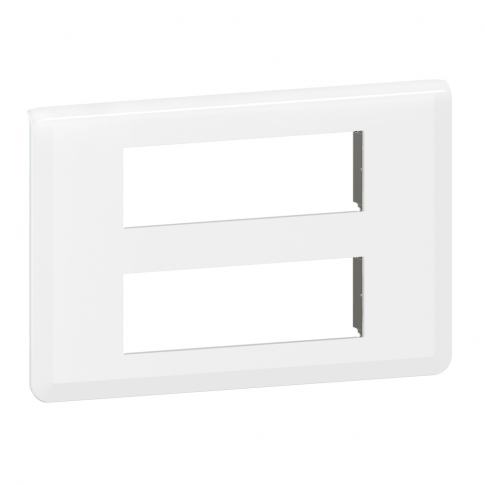 LEGRAND - RAMKA PODWÓJNA POZIOMA 6 MODUŁÓW 2X6M BIAŁA MOSAIC - 078836L