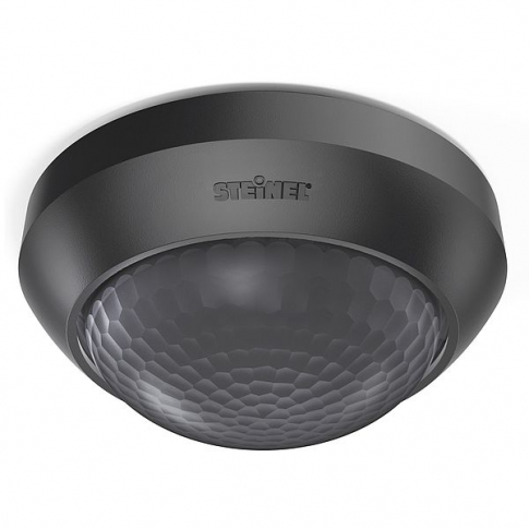 LANGE ŁUKASZUK - CZUJNIK RUCHU PIR SUFITOWY 360° IP54 CZARNY IS 2360-3 ECO - ST081706