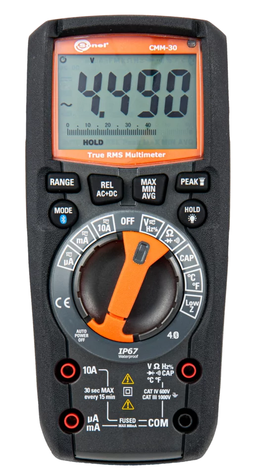 SONEL - MULTIMETR PRZEMYSŁOWY SONEL CMM-30 - WMGBCMM30