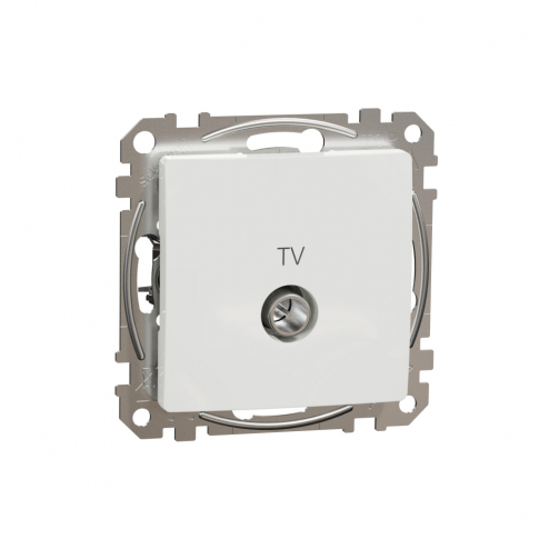 SCHNEIDER ELECTRIC - GNIAZDO ANTENOWE TV KOŃCOWE 4DB BIAŁY SEDNA DESIGN - SDD111471