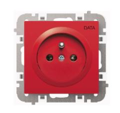 ELEKTRO-PLAST NASIELSK - VESTRA Gniazdo podtynkowe DATA,  bez ramki. - 3842-10