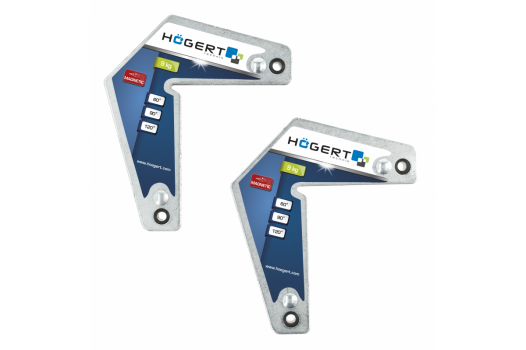 HOGERT - MAGNETYCZNY KĄTOWNIK SPAWALNICZY 2 SZT. - HT3B665