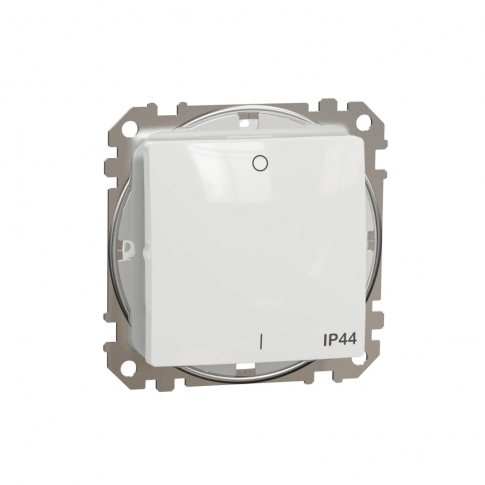 SCHNEIDER ELECTRIC - Sedna Design, Łącznik 2-biegunowy IP44, biały - SDD211102