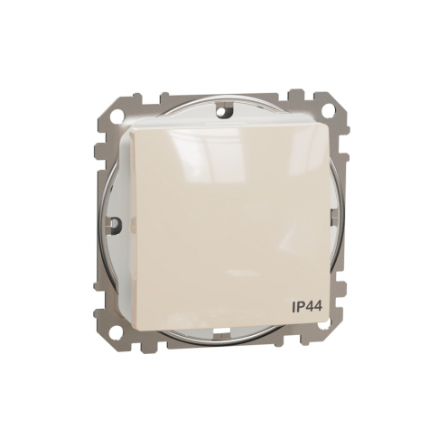 SCHNEIDER ELECTRIC - Sedna Design, Łącznik 1-biegunowy IP44, beżowy - SDD212101