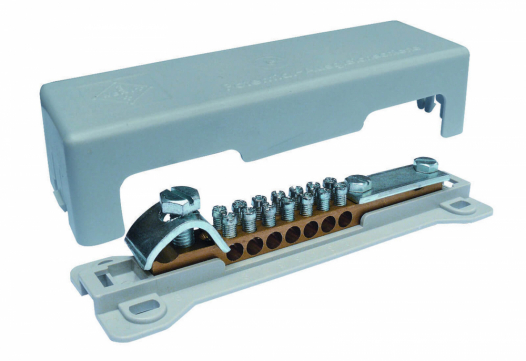 SIMET - SZYNA WYRÓWNUJĄCA POTENCJAŁ 50mm2 7x25mm2 30x4mm2 SZARY SWP2 - 84332002