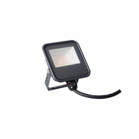 KANLUX - NAŚWIETLACZ LED 10W 1200LM 4000K IP65 CZARNY IQ LED FL - 33880