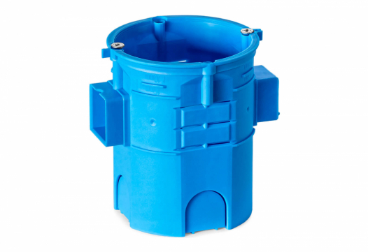SIMET - PUSZKA PODTYNK SZEREGOWA Z WKRĘTAMI 60MM BEZHALOGENOWA EKSTRA - GŁĘBOKA 80MM NIEBIESKA 62X81X60 S60Gw - 34009203