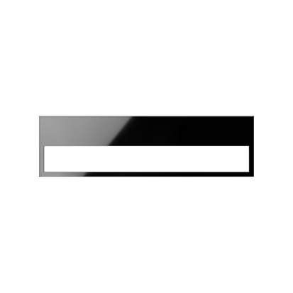 KONTAKT SIMON - Ramka minimal 4-krotna; czarny - 10001640-138