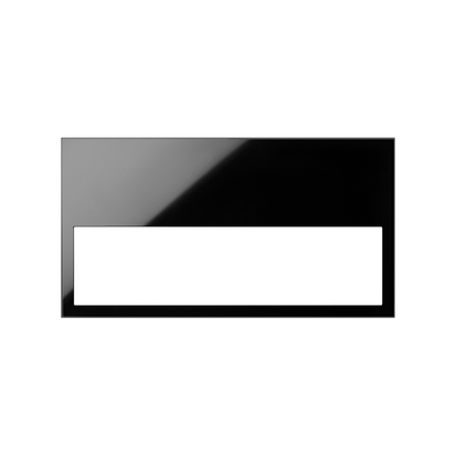 KONTAKT SIMON - Ramka minimal 2-krotna; czarny - 10001620-138