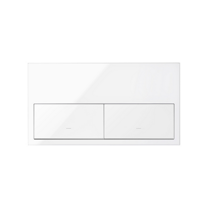 KONTAKT SIMON - Panel 2-krotny: 2 klawisze; biały - 10020201-130