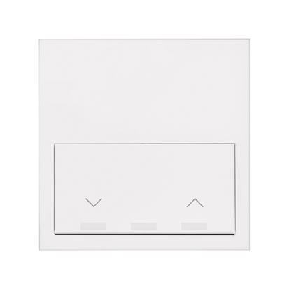 KONTAKT SIMON - Panel 1-krotny: 1 klawisz roletowy; biały mat - 10020115-230