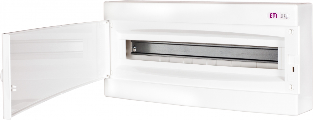 ETI - ROZDZIELNIA TWORZYWO NATYNKOWA IP40 1X24 MOD ECT 1X24PO-S - 001100283