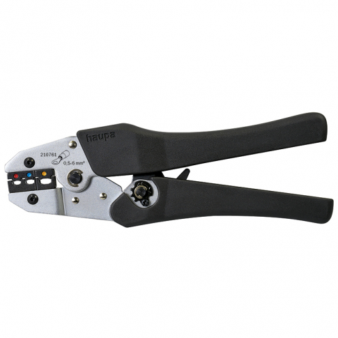 HAUPA - PRASKA RĘCZNA DO IZOLOWANYCH KOŃCÓWEK CIENKOŚĆCIENNYCH 0,5-6 MM - 210761