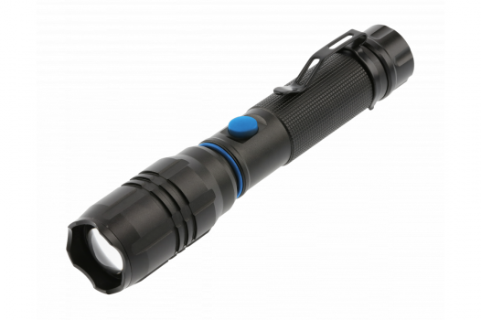 GTV - LATARKA RĘCZNA LED 800LM Z WBUDOWANYM AKUMULATOREM 2000mAh IP20 CZARNA - LT-LA8WT2-60