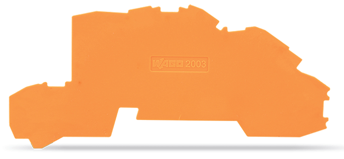 WAGO - ŚCIANKA KOŃCOWA POMARAŃCZOWA TOPJOBS - 2003-7692