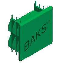 BAKS - Nakładka ochronna NOW40x40 - 760400