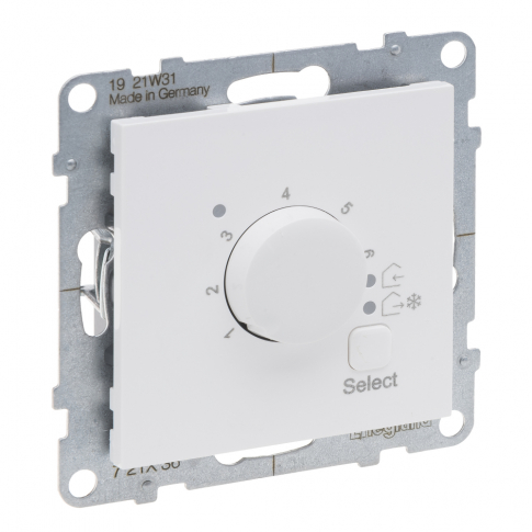 LEGRAND - TERMOSTAT POKOJOWY - ZAKRES TEMPERATURY: 5 °C - 30 °C (+/- 0,5°C) - ZASILANIE: 230 V~ - 50/60 HZ  BIAŁY SUNO - 721136