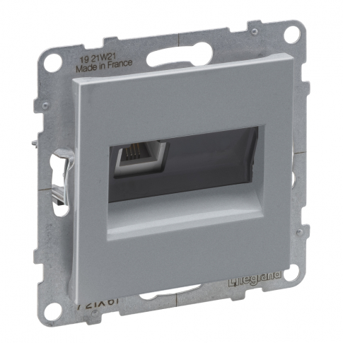 LEGRAND - GNIAZDO RJ 11 ALUMINIUM SUNO - 721361
