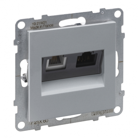 LEGRAND - SU:A-GN.RJ11+RJ45/KAT6 UTP - 721360