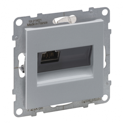 LEGRAND - GNIAZDO RJ45/KAT 6 STP ALUMINIUM SUNO - 721356